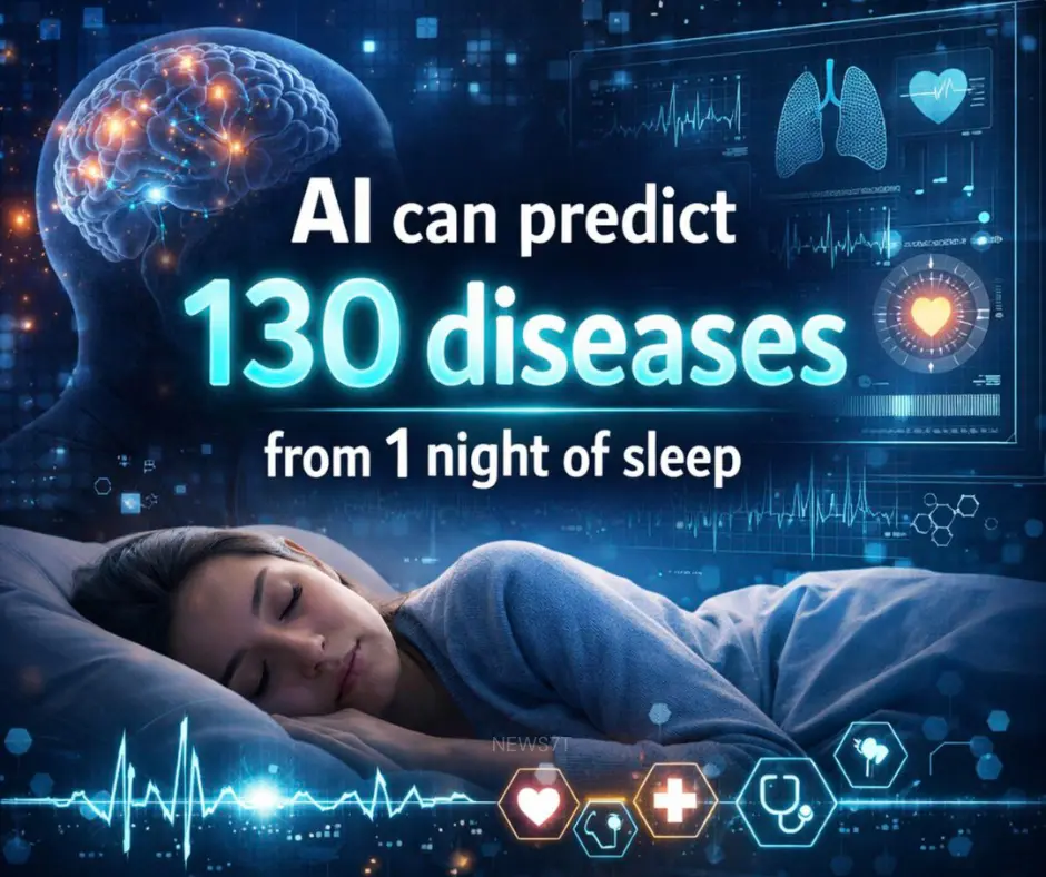 AI Sleep Data Predicts 130 Diseases from One Night | Shocking Health Discovery