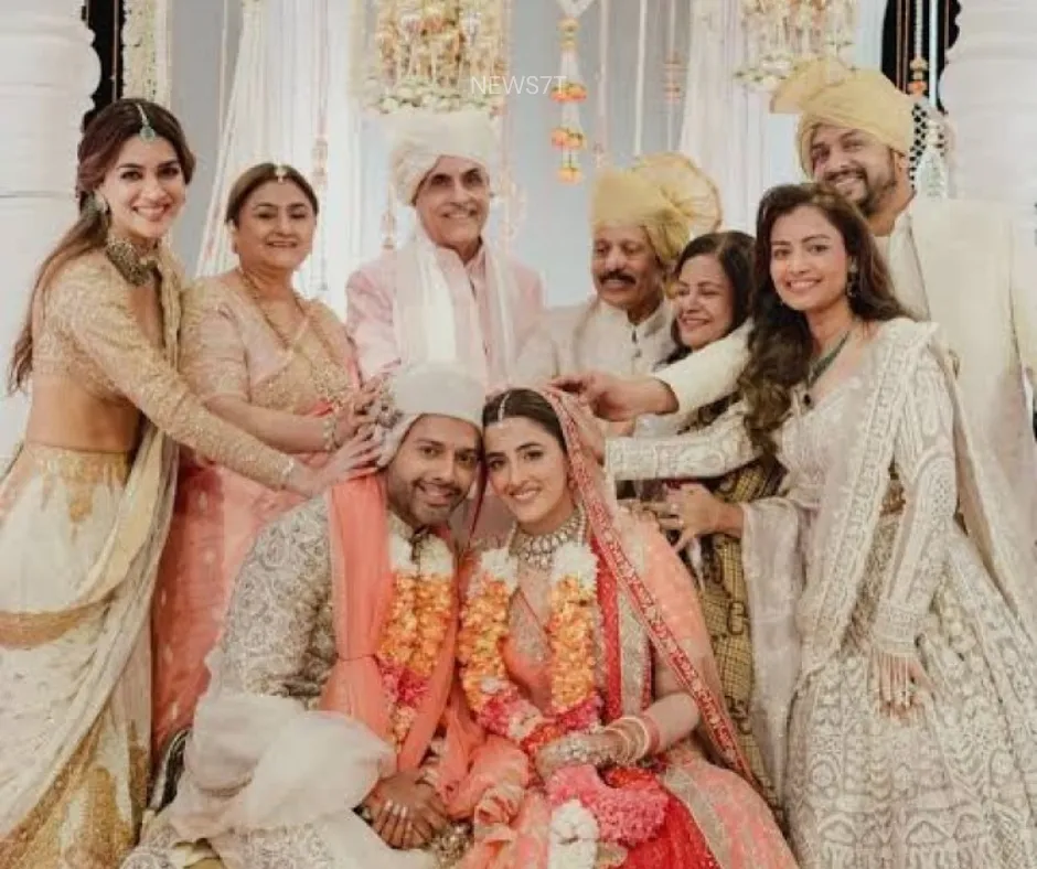 Nupur Sanon and Stebin Ben’s Grand Wedding: A Celebration of Love, Family, and Bollywood Glamour (photo 2)