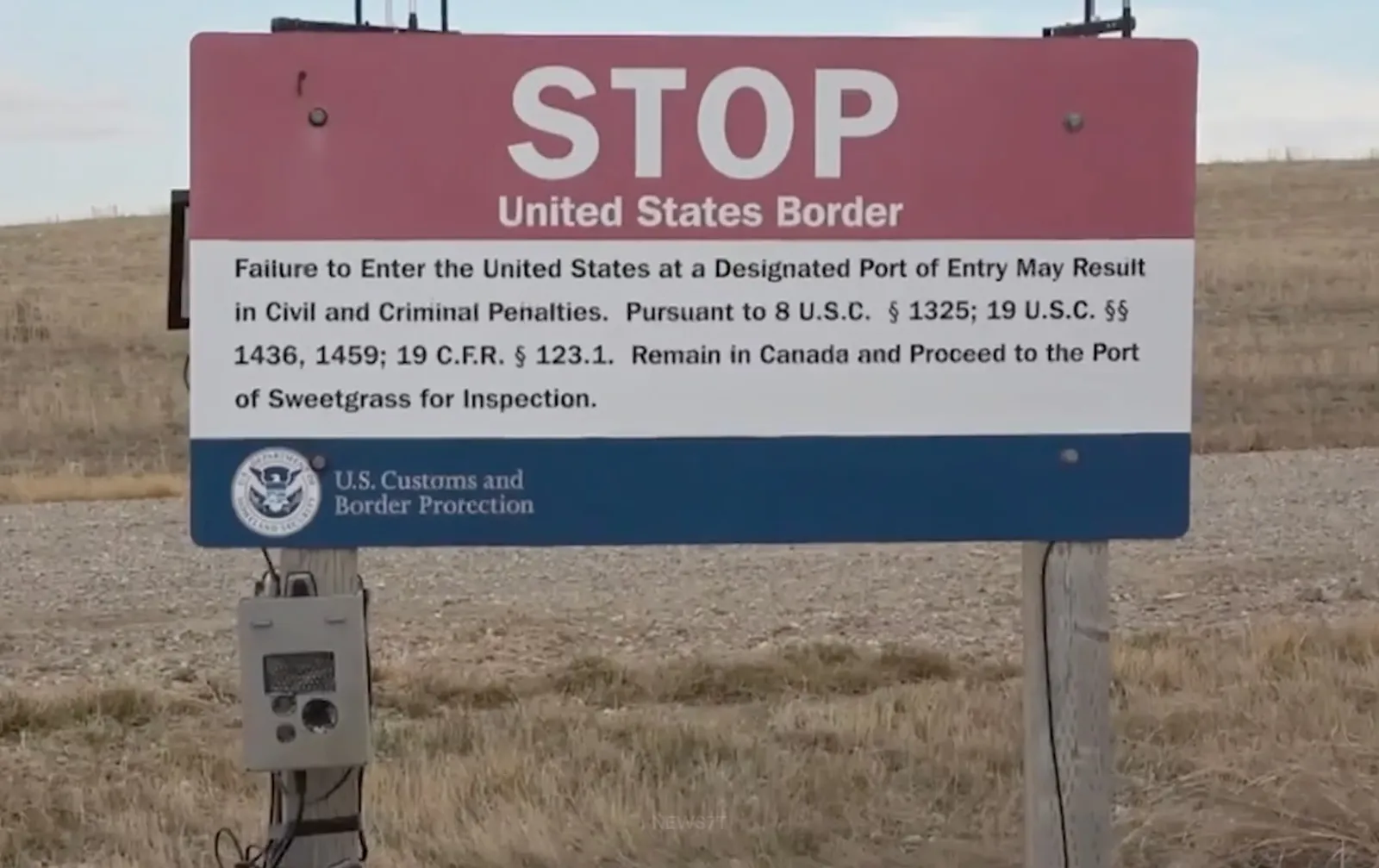 Canada–US Border Road Closure