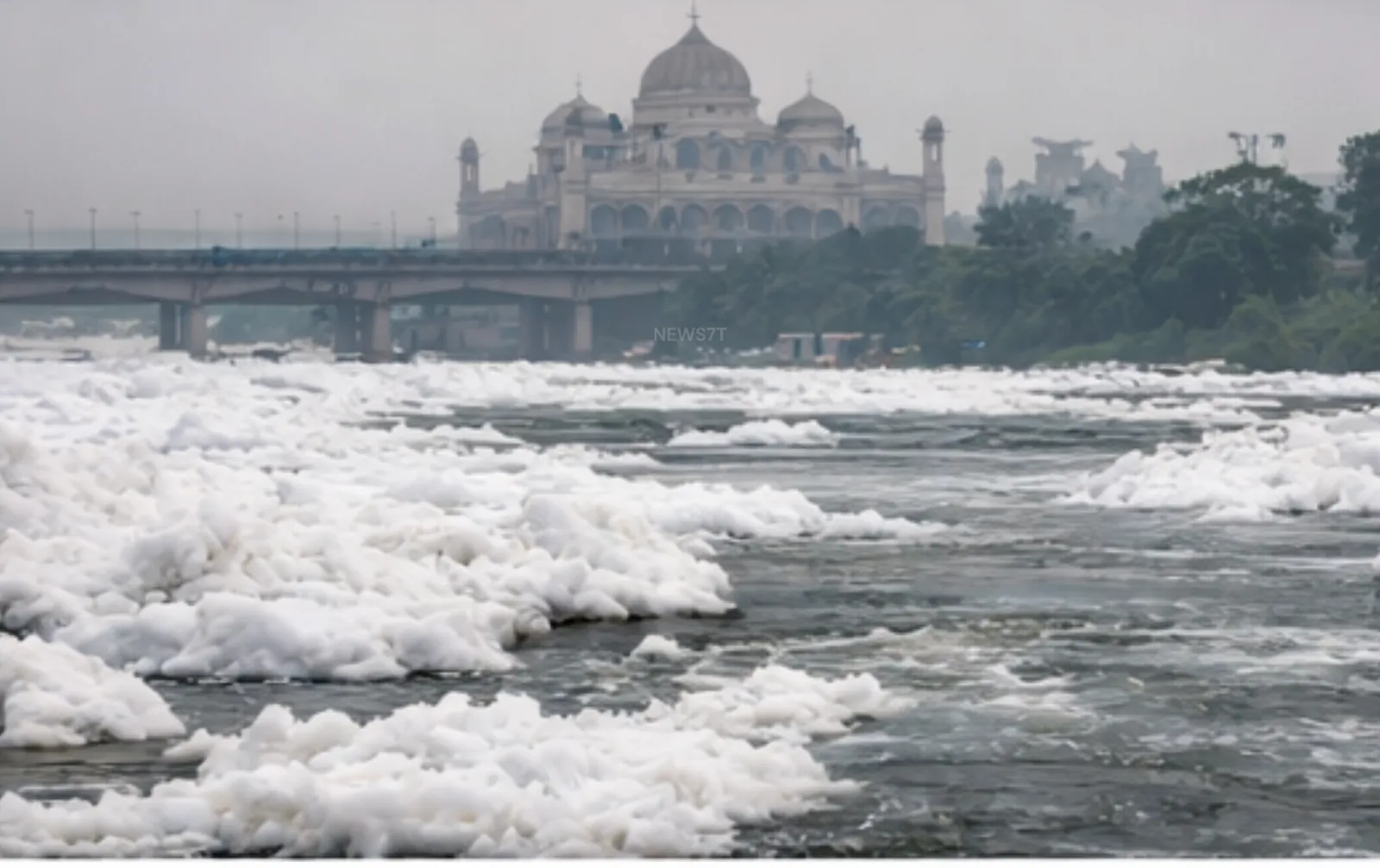 Yamuna River Toxic Foam Crisis in Delhi: Causes, Health Risks, Pollution Sources and Government Action Explained (photo 4)