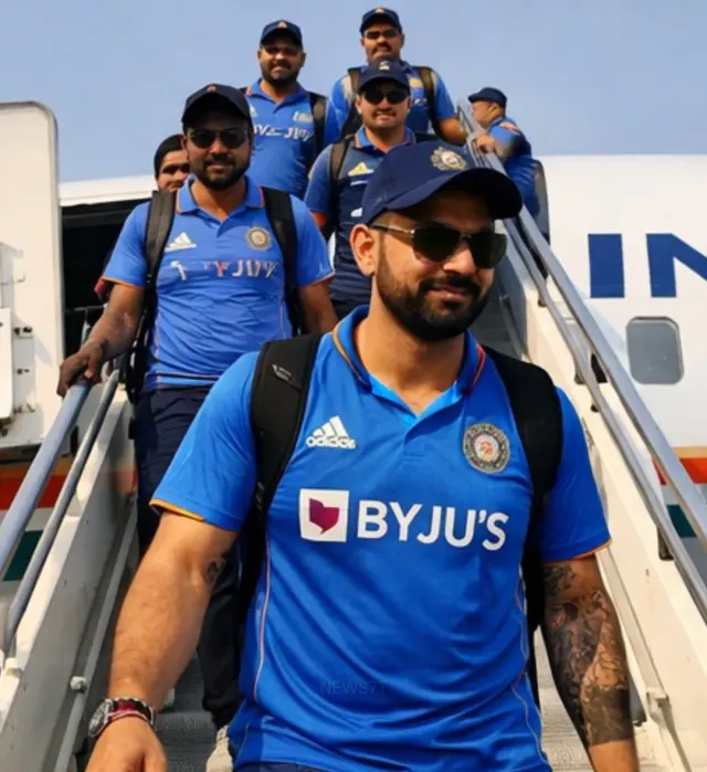 Team India Arrives in Kolkata for Epic Eden Gardens Clash – High Hopes, Tough Test