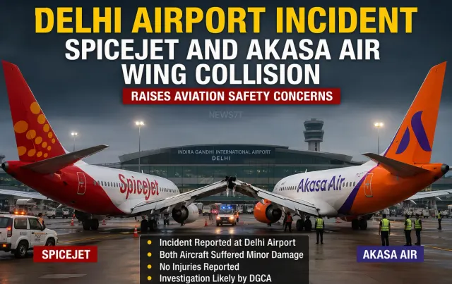 Delhi Airport Wing Collision Raises Safety Concerns